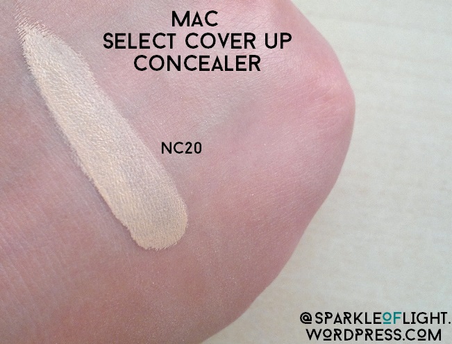 mac select cover up concealer review