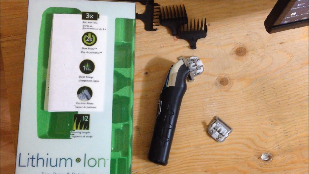 wahl lithium ion shaver review