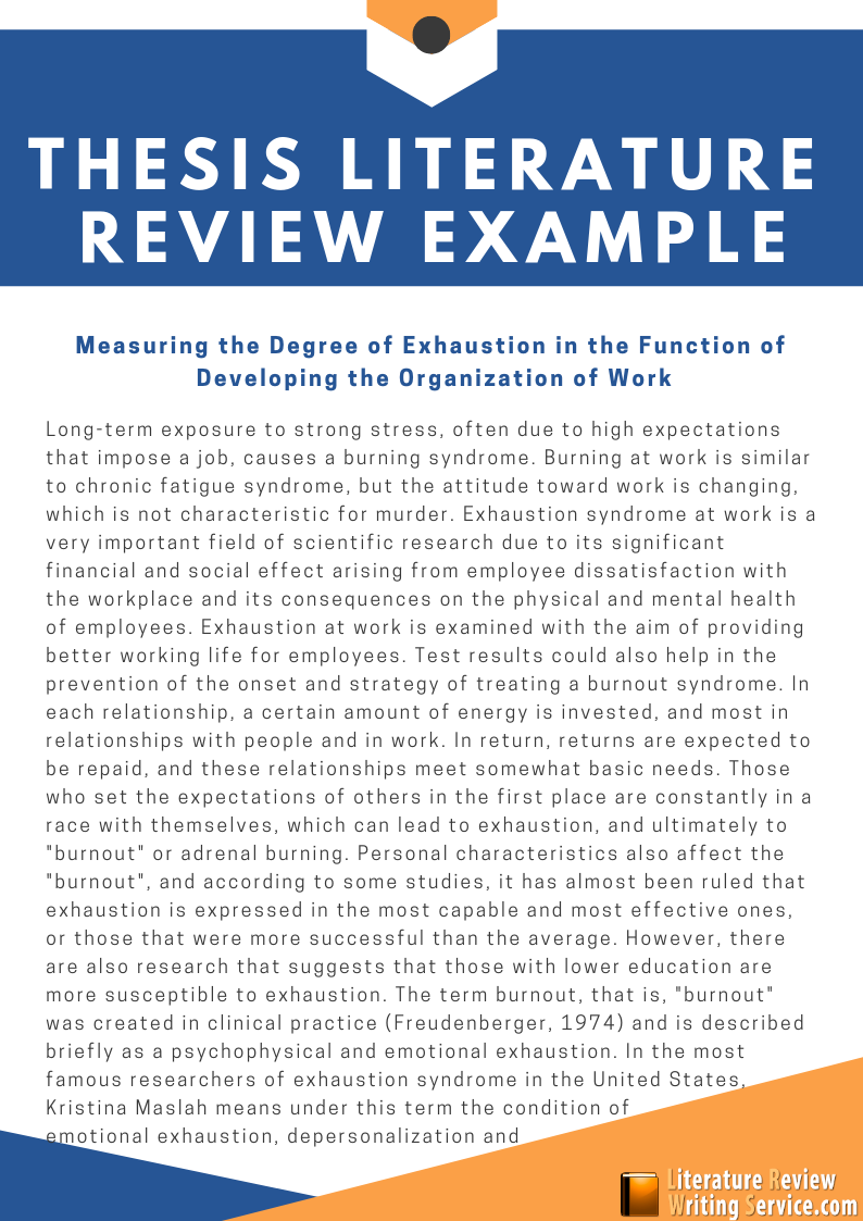 Doctoral dissertation literature review