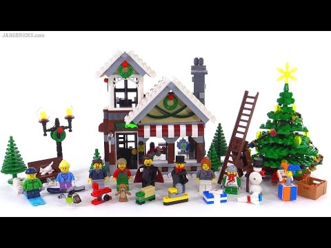 lego winter toy shop review