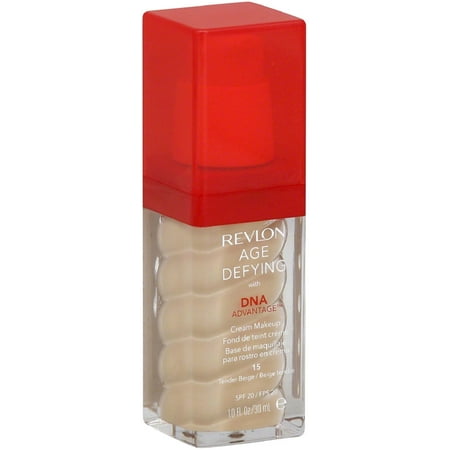 revlon age defying with dna advantage cream makeup review