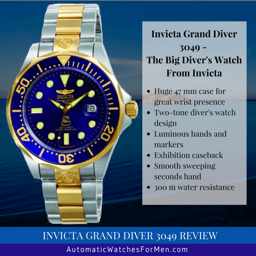invicta grand diver automatic review