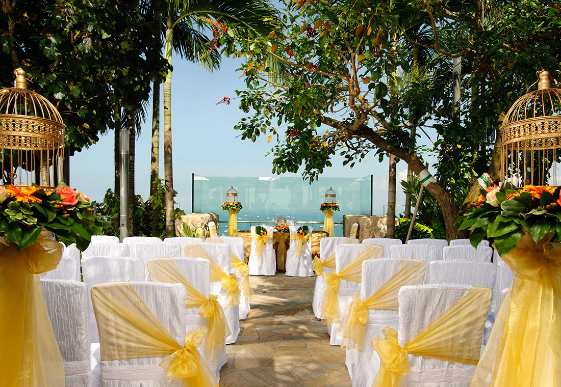 marina bay sands wedding review