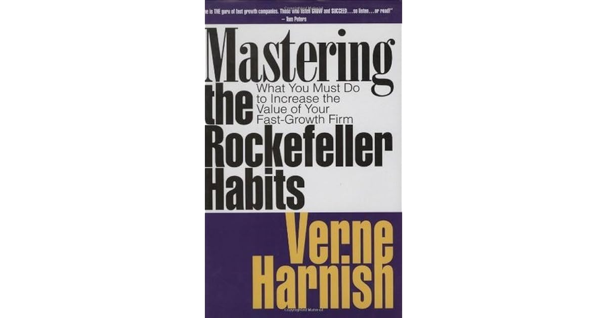 mastering the rockefeller habits review