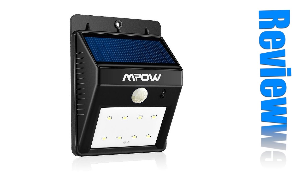 outdoor solar security lights reviews