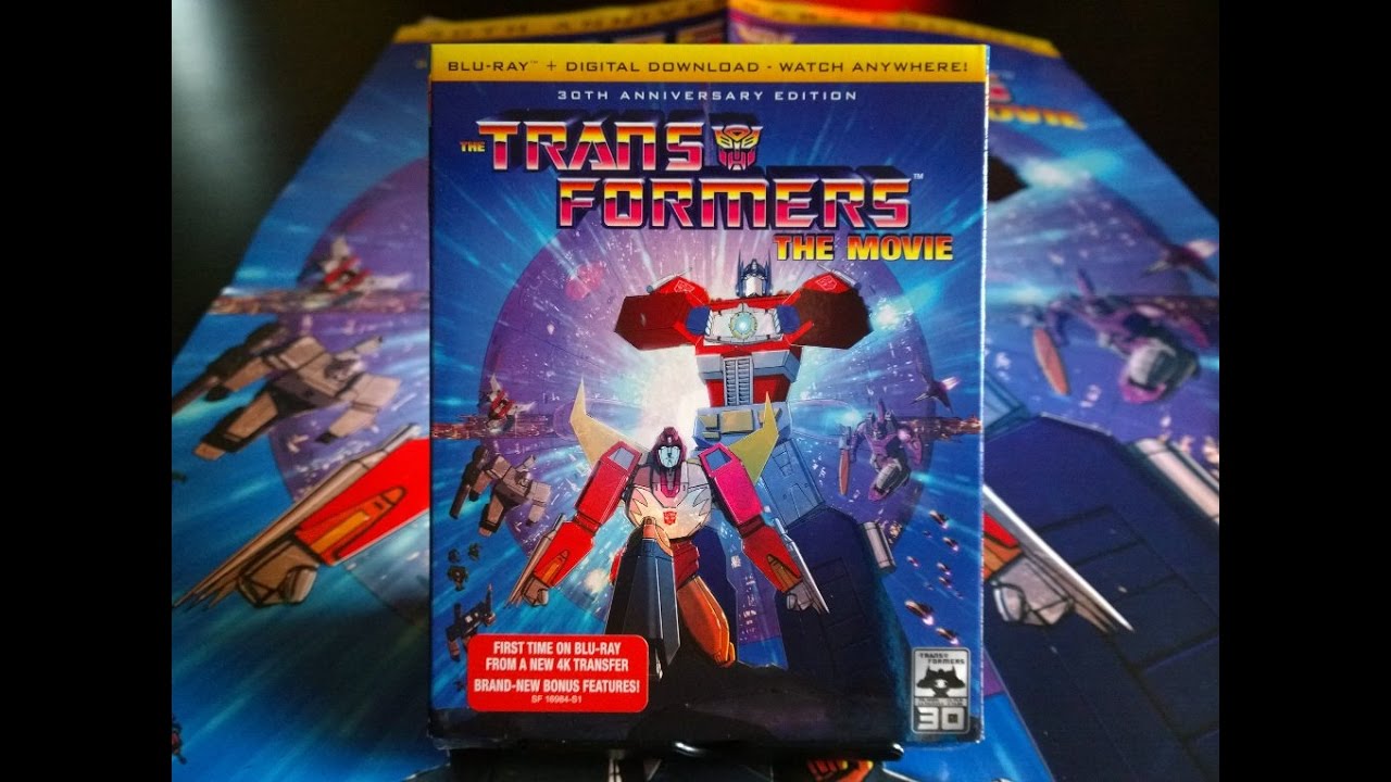 transformers the movie 30th anniversary blu ray review